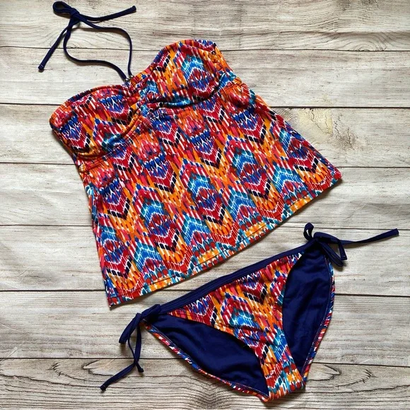 Mossimo Supply Swim Mossimo Womens Tankini Piece